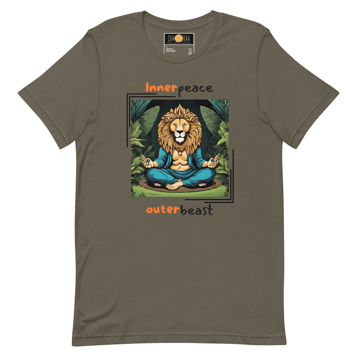 Inner Peace Outer Beast! Unisex t-shirt