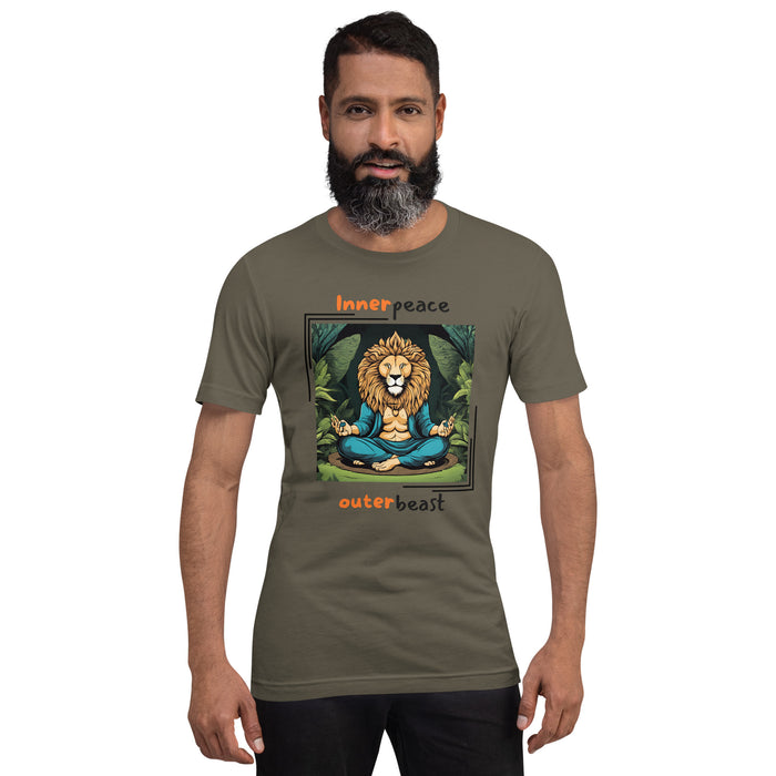 Inner Peace Outer Beast! Unisex t-shirt