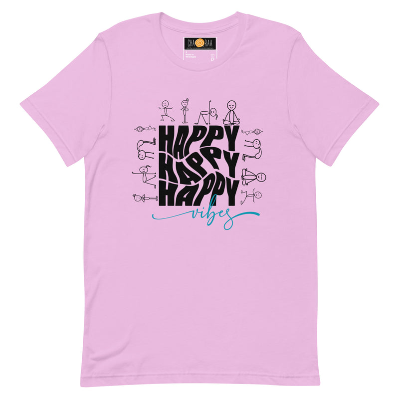 Happy Yoga Vibes Unisex t-shirt