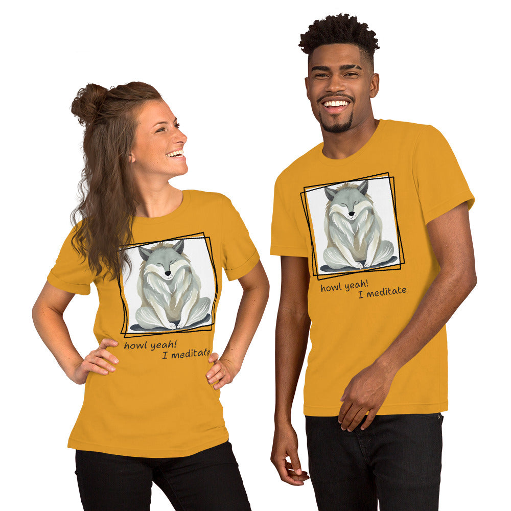 Howl, yeah! Unisex t-shirt