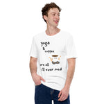 Coffee Loving Yogi Unisex T-shirt