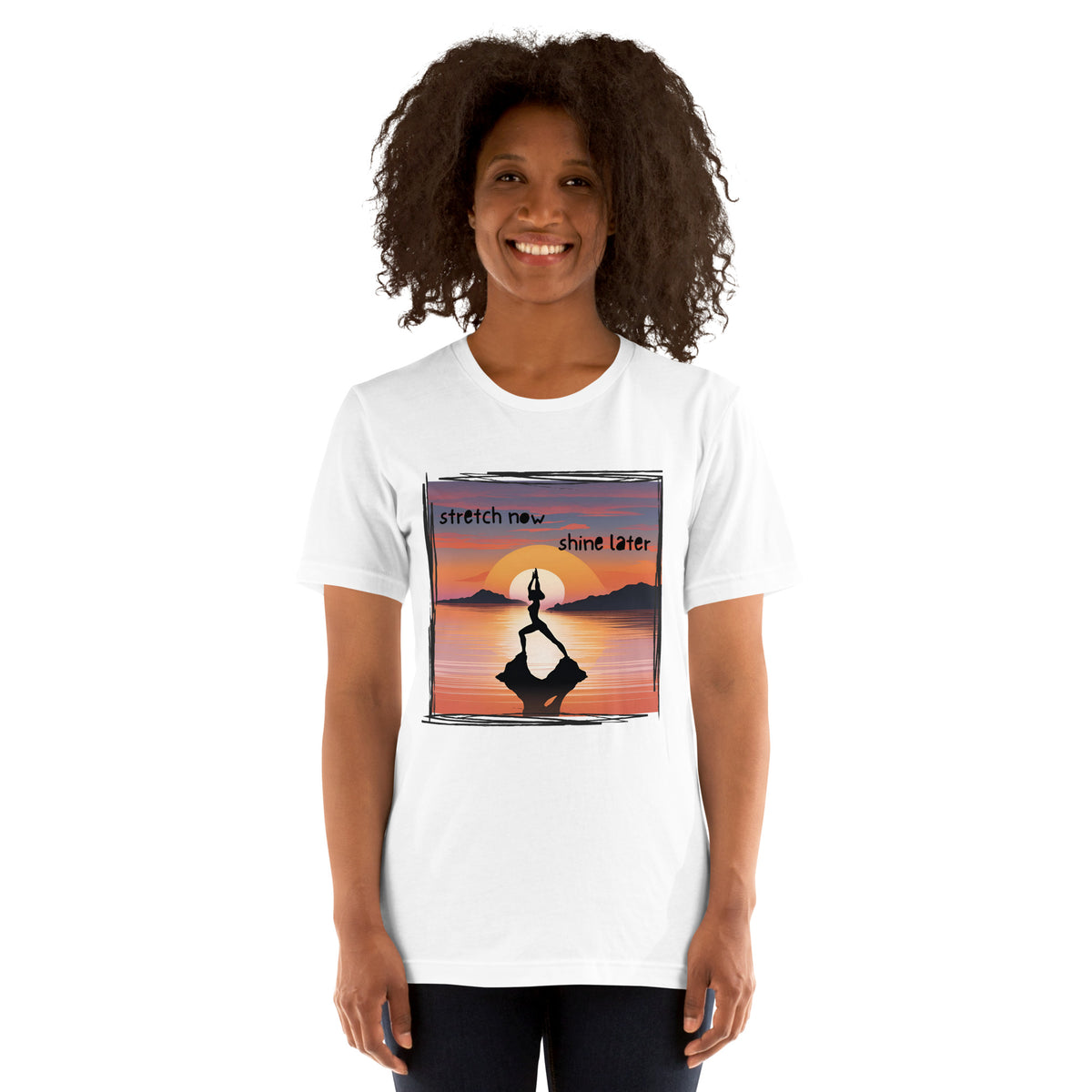 Stretch Now Shine Later Unisex t-shirt