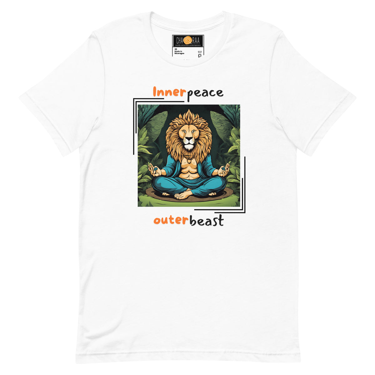 Inner Peace Outer Beast! Unisex t-shirt