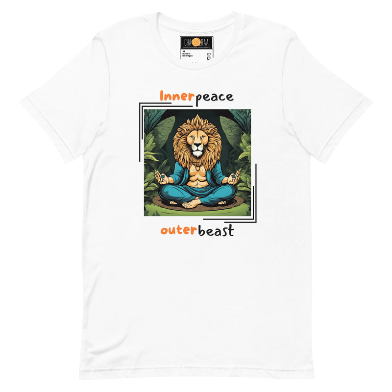 Inner Peace Outer Beast! Unisex t-shirt