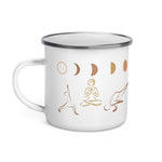 Over the Moon Campfire Enamel Mug